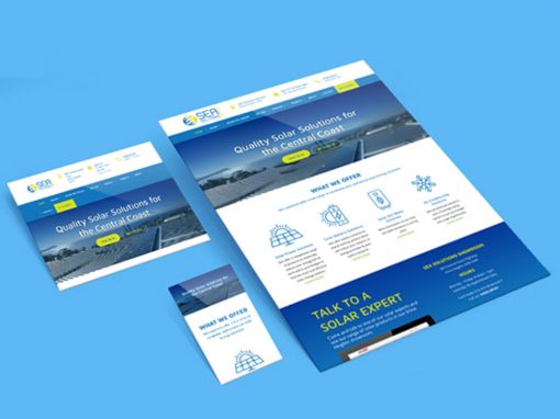 SEA Solutions Branding and Website Design